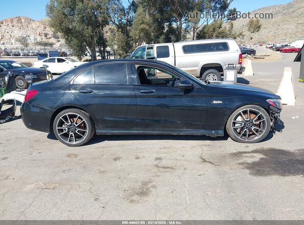 55SWF6EB8HU192947 2017 MERCEDES-BENZ AMG C 43 Black უკანა სალონის ხედი