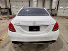 2018 Mercedes-benz C 43 4matic Amg White vin: 55SWF6EB8JU244356