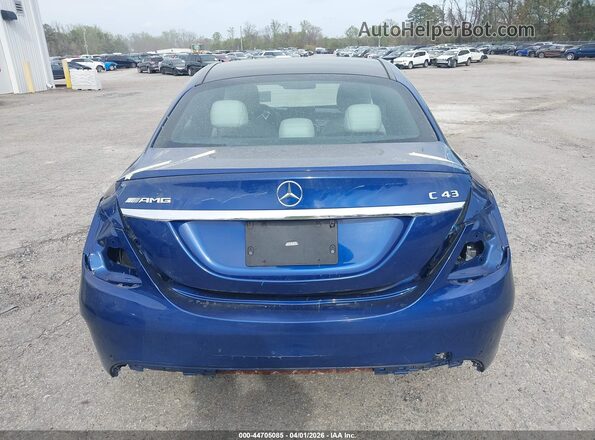 55SWF6EB9JU248688 2018 MERCEDES-BENZ AMG C 43 Blue 
