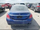 2018 Mercedes-benz Amg C 43 4matic Blue vin: 55SWF6EBXJU267430