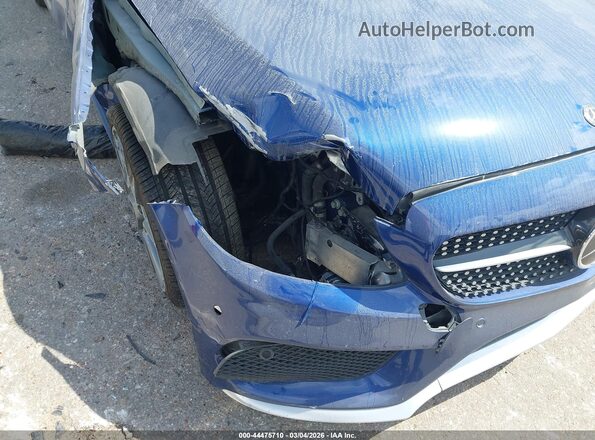 55SWF6EBXJU267430 2018 MERCEDES-BENZ AMG C 43 Blue Front view