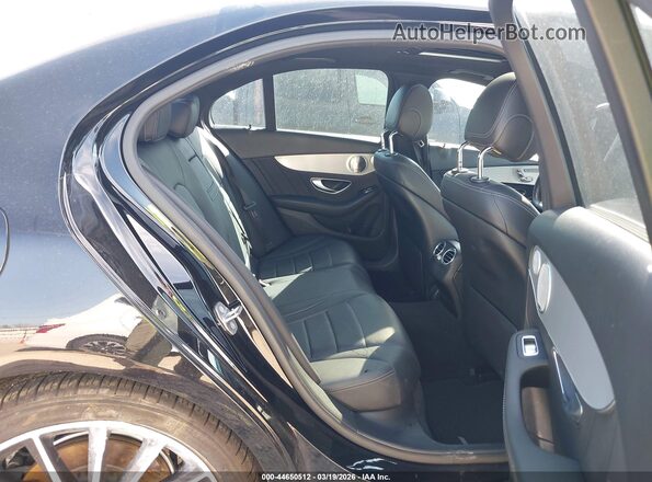 55SWF8DB2KU310415 2019 MERCEDES-BENZ C-CLASS Black Vista de la etiqueta del VIN