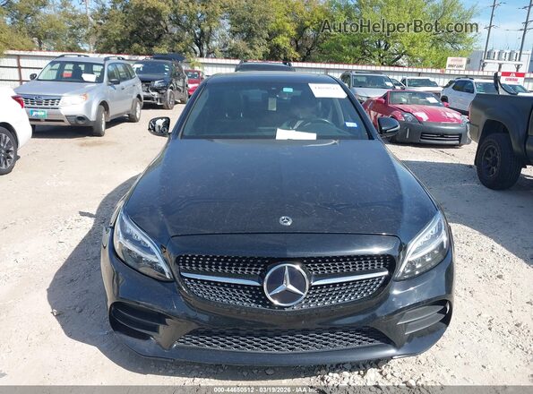 55SWF8DB2KU310415 2019 MERCEDES-BENZ C-CLASS Black Vista del cuadro de instrumentos