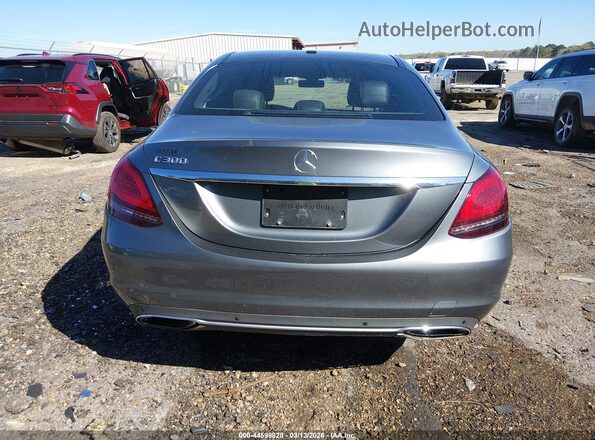 55SWF8DB3KU288909 2019 MERCEDES-BENZ C-CLASS Gray 