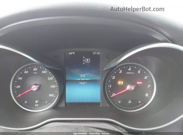 55SWF8DB3KU310746 2019 MERCEDES-BENZ C-CLASS White უკანა სავარძლების ხედი
