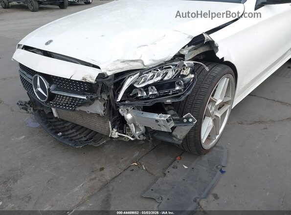55SWF8DB3KU310746 2019 MERCEDES-BENZ C-CLASS White წინა ხედი