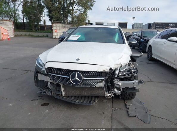 55SWF8DB3KU310746 2019 MERCEDES-BENZ C-CLASS White ხელსაწყოთა პანელის ხედი