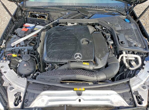 55SWF8DB4KU303417 2019 MERCEDES-BENZ C Черный Вид задней части салона