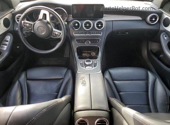 55SWF8DB4KU303417 2019 MERCEDES-BENZ C Черный 