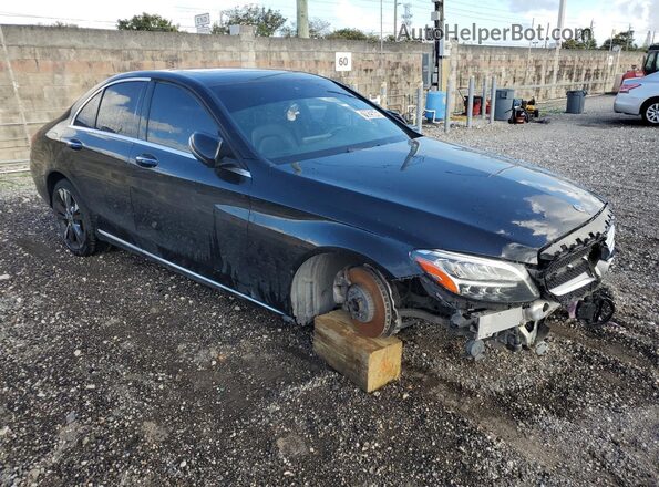 55SWF8DB4KU303417 2019 MERCEDES-BENZ C Черный 