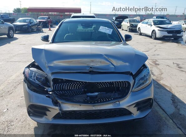 55SWF8DB5KU312319 2019 MERCEDES-BENZ C-CLASS Gray Вид щитка приладів