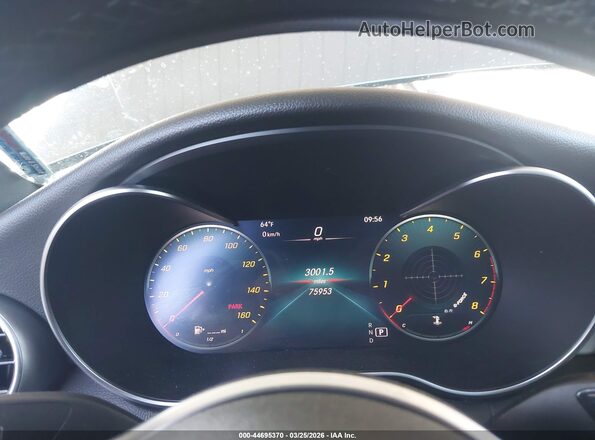 55SWF8DBXLU324385 2020 MERCEDES-BENZ C-CLASS Gray Widok tylnych siedzeń