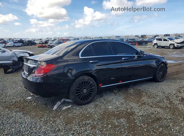 55SWF8EB0KU316423 2019 MERCEDES-BENZ C Black Tył prawy