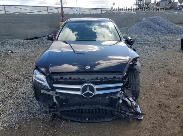 55SWF8EB0KU316423 2019 MERCEDES-BENZ C Black Widok z przodu