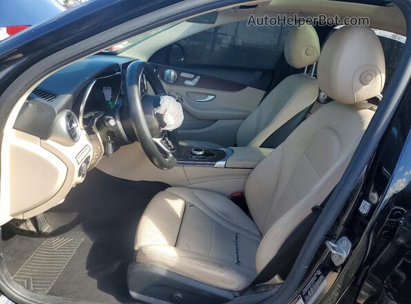 55SWF8EB0KU316423 2019 MERCEDES-BENZ C Black Widok wnętrza z przodu