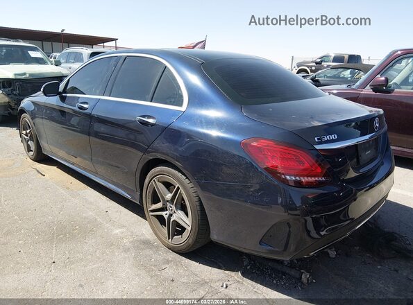 55SWF8EB5KU282916 2019 MERCEDES-BENZ C-CLASS Dark Blue Հետևի ձախ