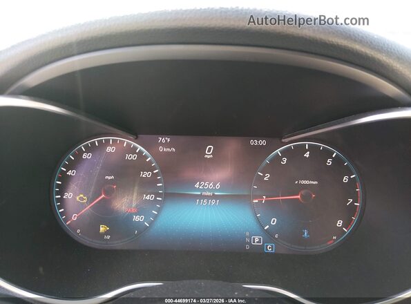 55SWF8EB5KU282916 2019 MERCEDES-BENZ C-CLASS Dark Blue Հետևի նստատեղերի տեսք