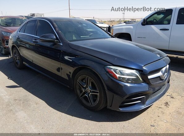 55SWF8EB5KU282916 2019 MERCEDES-BENZ C-CLASS Dark Blue Առջևի աջ