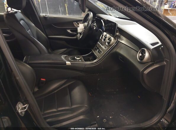 55SWF8EB5LU327063 2020 MERCEDES-BENZ C-CLASS Black Widok wnętrza z przodu