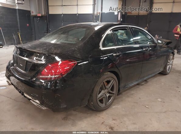 55SWF8EB5LU327063 2020 MERCEDES-BENZ C-CLASS Black Tył prawy
