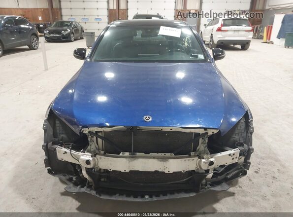 55SWF8EB7KU301904 2019 MERCEDES-BENZ C-CLASS Blue Widok zestawu wskaźników