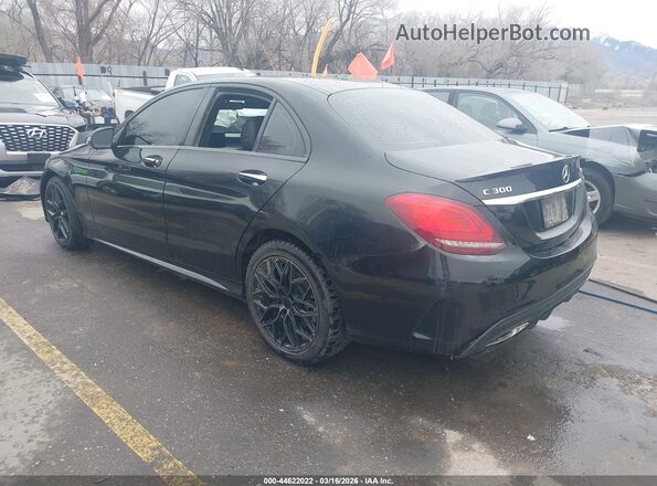 55SWF8EBXLU324739 2020 MERCEDES-BENZ C-CLASS Black უკანა მარცხენა