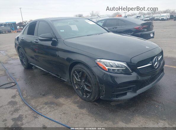 55SWF8EBXLU324739 2020 MERCEDES-BENZ C-CLASS Black წინა მარჯვენა