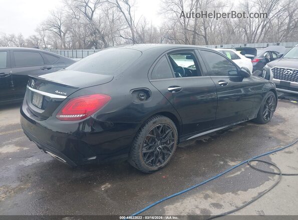 55SWF8EBXLU324739 2020 MERCEDES-BENZ C-CLASS Black უკანა მარჯვენა