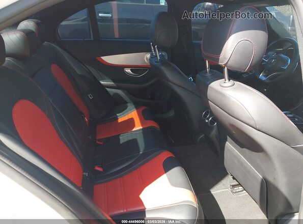 55SWF8HB8HU216607 2017 MERCEDES-BENZ AMG C 63 White Вид наклейки з VIN-кодом