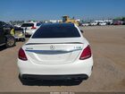 2017 Mercedes-benz Amg C 63 S White vin: 55SWF8HB8HU216607