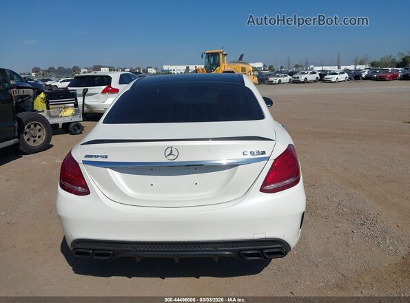 55SWF8HB8HU216607 2017 MERCEDES-BENZ AMG C 63 White 