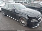 2016 Mercedes-benz Amg C 63 S Black vin: 55SWF8HBXGU110397