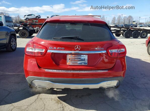 WDCTG4GB7JJ373324 2018 MERCEDES-BENZ GLA Красный Вид салона спереди