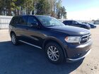 2016 Dodge Durango Sxt Черный vin: 1C4RDJAG8GC354063