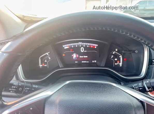 7FARW1H88JE038430 2018 HONDA CRV Синий Вид щитка приборов