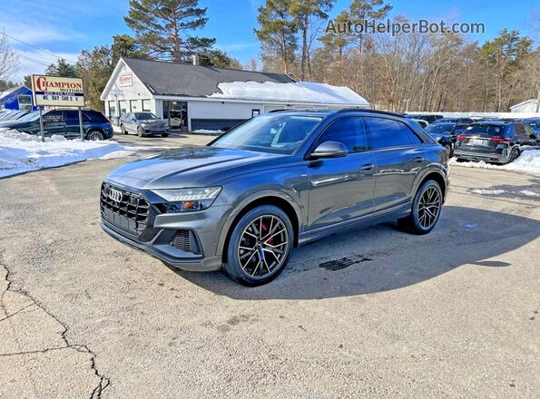 WA1FVAF12KD025943 2019 AUDI Q8 Серый Задняя левая четверть