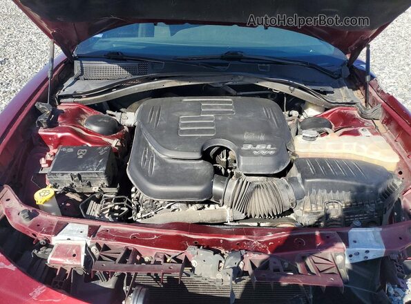 2C3CDXHG9NH224872 2022 DODGE CHARGER Burgundy Շարժիչի բաժամունքի տեսք