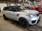 2019 Land Rover Range Rover Sport Hse Серебряный vin: SALWR2RU5KA860399