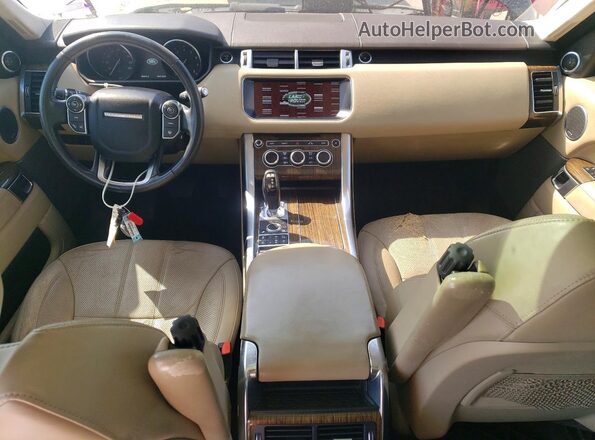 SALWR2FV5HA143605 2017 LAND ROVER RANGE Серый Вид щитка приборов