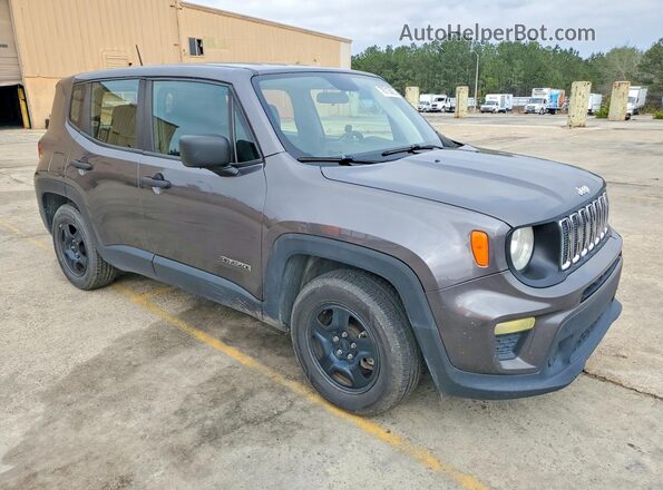 ZACNJAAB1KPK37972 2019 JEEP RENEGADE Серый Вид спереди