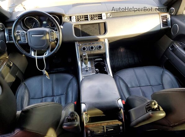 SALWR2VF6GA632426 2016 LAND ROVER RANGE ROVER Black Widok zestawu wskaźników