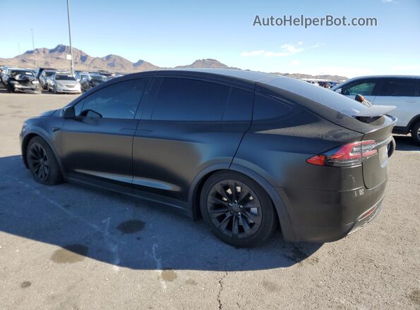 5YJXCAE21KF162987 2019 TESLA MODEL X Серый Задняя правая четверть