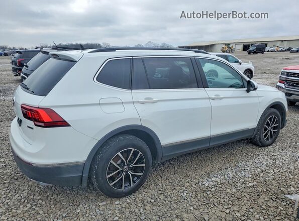 3VV2B7AX5MM079788 2021 VOLKSWAGEN TIGUAN Белый Передняя правая четверть