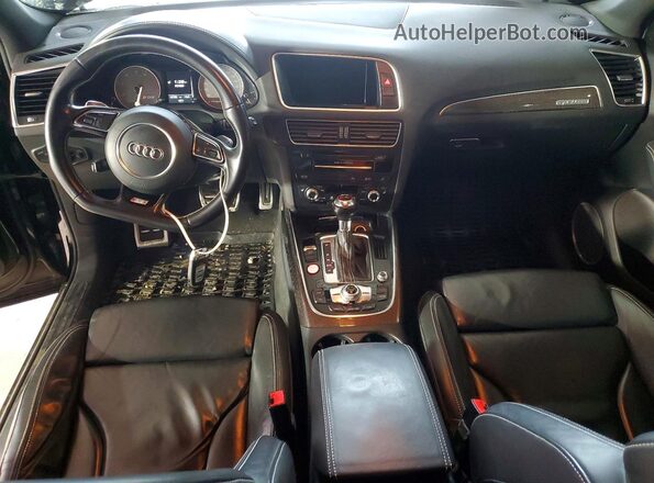 WA1CCAFP1GA006029 2016 AUDI SQ5 Black Вид щитка приладів