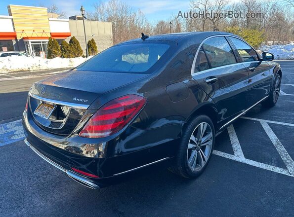 WDDUG6EB4KA439487 2019 MERCEDES-BENZ S-CLASS Black Առջևի աջ