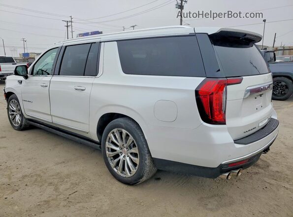 1GKS2JKLXNR134991 2022 GMC YUKON Белый Задняя правая четверть