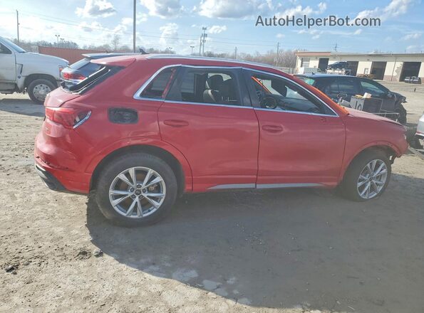 WA1DECF38R1049860 2024 AUDI Q3 Red Передня права чверть