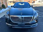 2019 Mercedes-benz S 450 4matic Black vin: WDDUG6EB4KA439487
