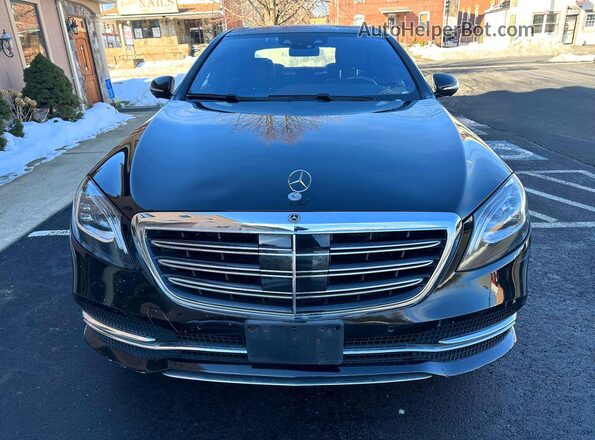WDDUG6EB4KA439487 2019 MERCEDES-BENZ S-CLASS Black Հետևի տեսք