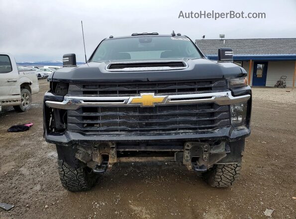 2GC1YNE72R1100618 2024 CHEVROLET SILVERADO Black Вид спереду